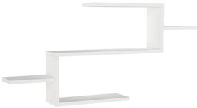 Etajeră de perete TWIST 49,4x104 cm albă
