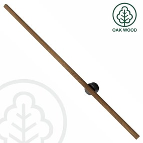 Aplică LED Brilagi WOODY LINE LED/12W/230V 120 cm stejar nuc