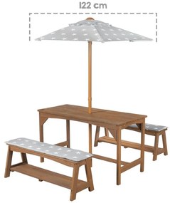 Set de grădină pentru copii 4 buc. Outdoor + – Roba