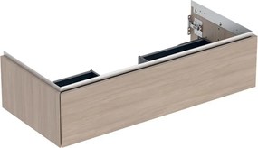 Dulap baza suspendat Geberit One stejar bej 105 cm
