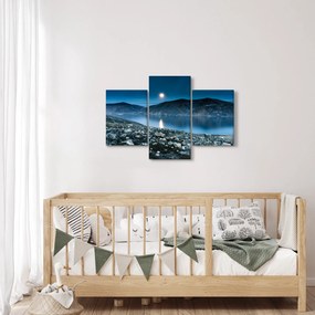 Tablou - Islanda noaptea (90x60 cm)