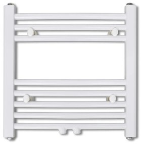 Radiator baie prosoape incalzire centrala 480x480 mm conector lateral 1, 480 x 480 mm