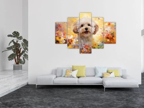 Tablou - Câine fericit (150x105 cm)
