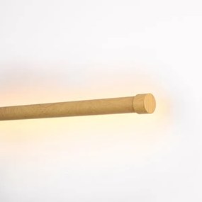 Aplică LED Brilagi LUGO DUE LED/9W/230V decor stejar