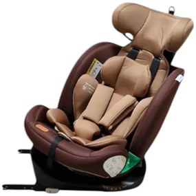 Scaun Auto cu Isofix Baby Care™ HD18, Cu rotire 360 grade, Omologare R-129 i-Size, 0-36 kg, Tetiera reglabila, Transformabil in scoica auto, Sistem