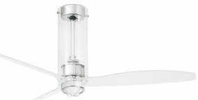 Lustra cu Ventilator si telecomanda TUBE FAN M LED transparent