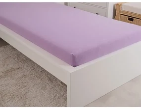 Cearșaf de pat 4Home jersey Ideal violet , 140 x 200 cm, 140 x 200 cm