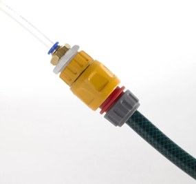 Leagăn circular Plum cu structură metalică și jetpentru producerea de ceață, 218 x 215 x 238 cm