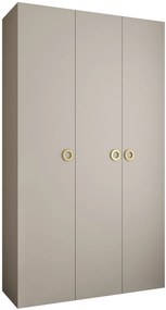 Dulap de haine 150 cm Carmela 40-1 (Cașmir + Auriu). 1126524