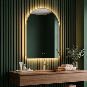 Oglindă LED 90x60cm TOP-1