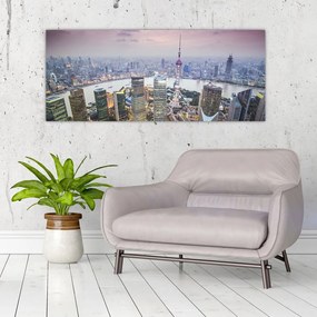 Tablou - Shanghai, China (120x50 cm)
