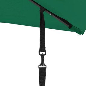 Set de benzi protectie vant pentru umbrela de soare, negru, PP