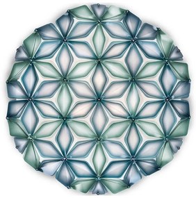 Aplica perete sau tavan design unicat realizata manual La Vie Large Blue