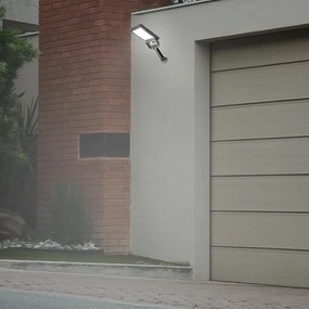 Proiector solar LED cu senzor LED/5W/3,7V 4000K IP54 negru