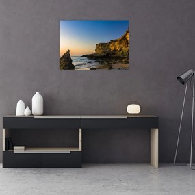 Tablou pe sticlă - recif de mare (70x50 cm)