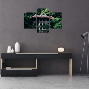 Tablou cu grădina japoneză națională (90x60 cm)