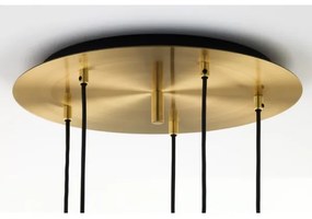 Lustră pe cablu Jupiter 2020 ALAS 5xGU10/10W/230V auriu