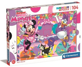 Disney Minnie Confetti Puzzle Clementoni cu 104 piese