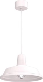 Lustră suspendată pe cablu CLASS 1xE27/15W/230V, crem