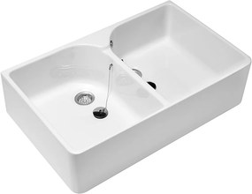 Villeroy &amp; Boch O.Novo lavoar 89.5x55 cm dreptunghiular de blat-dublă alb 633200R1