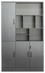 Dulap birou 1.2m, culoare gri, PAL, YF003-40-3