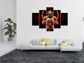 Tablou - Jucător de fotbal american (150x105 cm)
