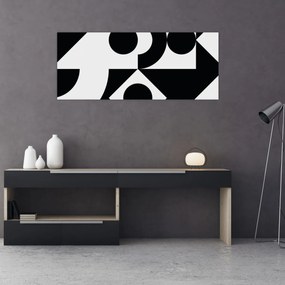 Tablou - Abstracție geometrică N⁰1 (120x50 cm)