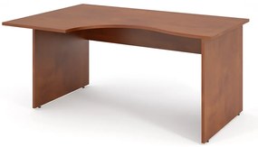 Birou ergonomic Impress 160 x 90 cm, stanga, nuc inchis