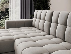 Coltar extensibil reversibil 3 locuri ELTAP, Blenvi, 260x150x82 cm, lemn/poliester, bej