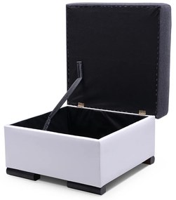 Taburete Elden (gri închis + alb). 630107