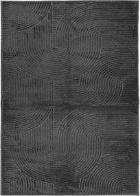 vidaXL Covor IZA aspect scandinav cu fire scurte, antracit,200x280cm