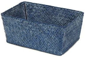 Coș tricotat compactor 30 x 20 x 13 cm, maro deschis