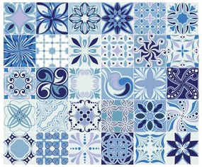 Set 30 autocolante Ambiance Madeira, 15 x 15 cm