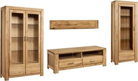 Set lemn masiv natur Living Stefano