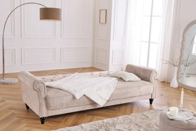 Canapea extensibila, Tesatura Boucle Greige, Maison Belle Affaire 220cm A-44236 VC