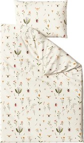 Lenjerie de pat policoton INSECTA POLY crem Dimensiune lenjerie de pat: 70 x 90 cm | 140 x 220 cm