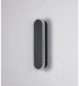Aplica de perete lumina ambientala exterior Bordo LED, H-30cm