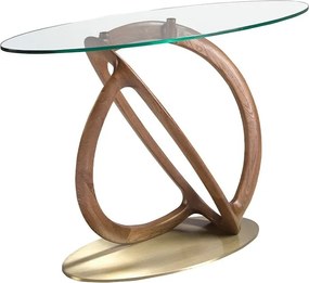 Consola ovala design modern Ovalada 125x45cm