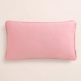 Față de pernă elegantă în roz închis 30 x 50 cm