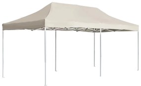 vidaXL Cort de petrecere pliabil profesional, crem, 6 x 3 m, aluminiu