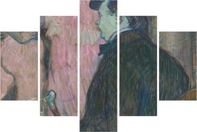 Tablou - Henri de Toulouse-Lautrec, Maxime Dethomas, reproducere (150x105 cm)