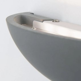 Aplica LED din ceramica GYPSUM gri