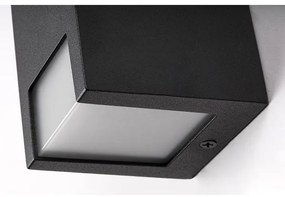 Aplică de exterior Rabalux 77055 CERNON 2xGU10/7W/230V IP44 negru