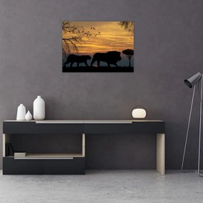 Tablou cu Safari (70x50 cm), în 40 de alte dimensiuni noi