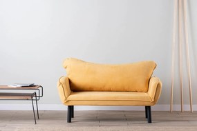 Canapea extensibilă Chatto Mustard