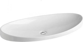 Lavoar incastrat Gala Klea alb 90 cm