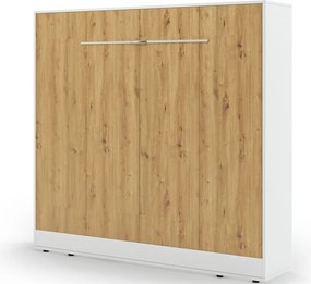 Pat rabatabil Devesto Horizontal Wall 160 Artisan Eiche, 200x160 cm – Artisan Eiche