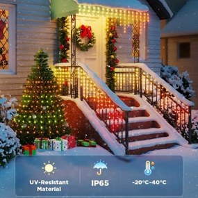 Instalație LED RGBIC de exterior Govee Smart țurțuri 10m Wi-Fi Matter IP65