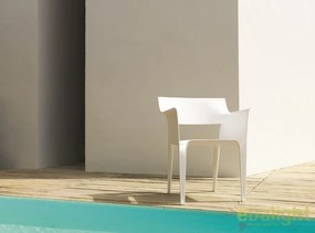 Set de 4 Scaune moderne cu brate de exterior / interior design premium PEDRERA ARMCHAIR 65004 Vondom