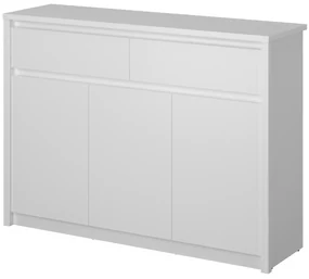 Comodă Ethan 3D2S (alb). 1052909